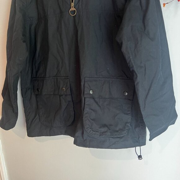 Barbour Men's Waxed Cotton Smock Jacket Size 38EU / Small-Medium Sage Green - Picture 4 of 13